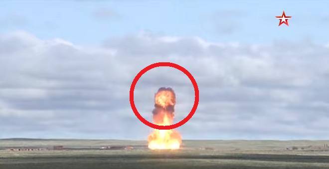 Опубликовано видео испытаний новой российской ракеты системы ПРО