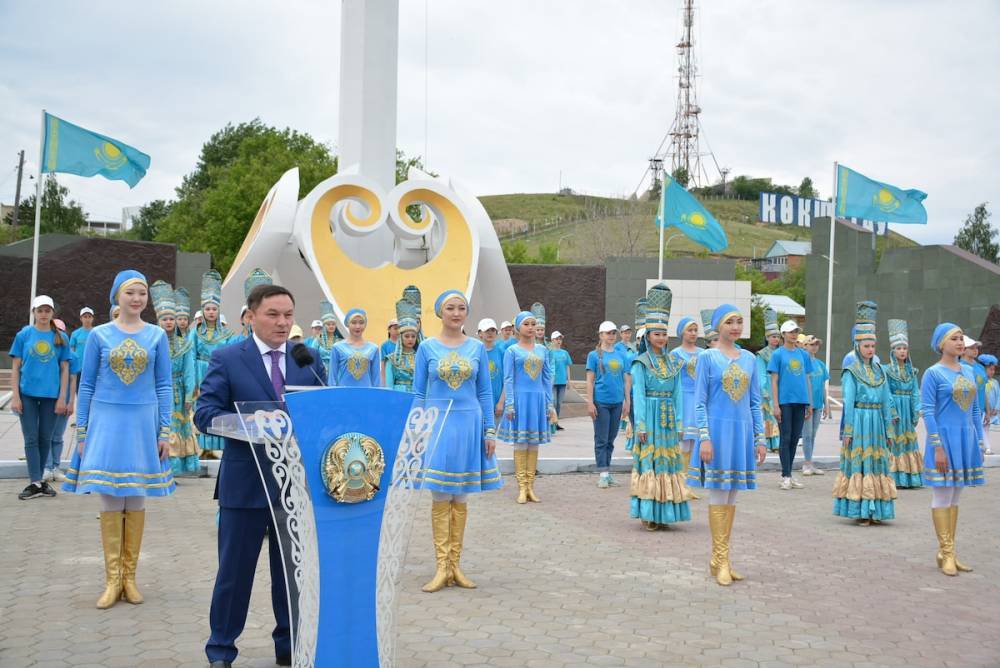 В Акмолинской области отметили День государственных символов