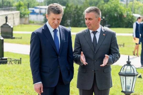 Глава Приднестровья отчитался Козаку о помощи соотечественникам
