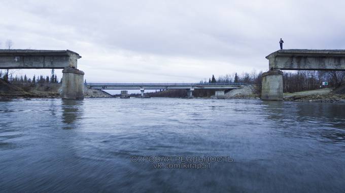 Кража века: В Мурманской области украли пролет моста весом 56 тонн