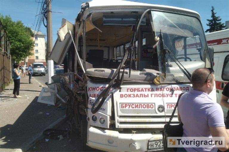 После ДТП с маршруткой, в котором пострадали семь человек, с улиц Твери исчезли автобусы № 222
