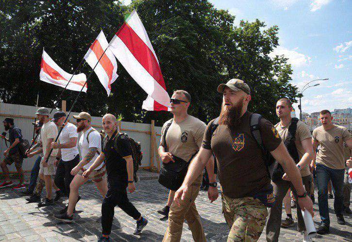 Боевики из Белоруссии и Молдовы устроили митинг под окнами Зеленского | Политнавигатор