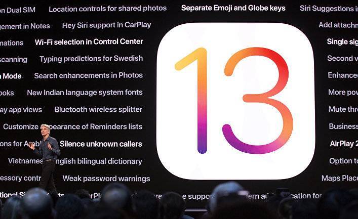 «Эппл» представляет iOS 13: новые функции для айфона (The Verge, США)