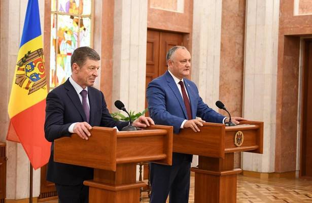 Додон заявил, что Молдавия хочет наращивать сотрудничество с Россией