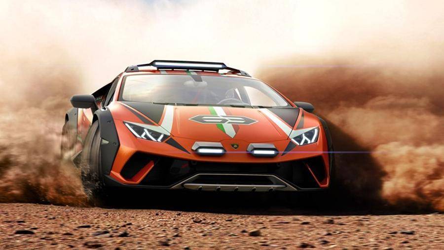 Lamborghini выпустила суперкар для гонок по бездорожью