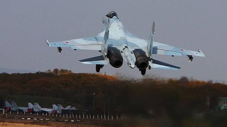 США заявили о «небезопасном» перехвате российским Су-35 американского самолета-разведчика