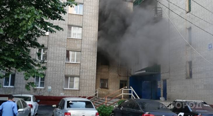 В Новоюжном районе утром загорелось общежитие - pg21.ru - Чебоксары