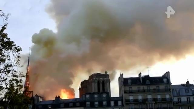 Эхо пожара в Нотр-Даме: парижан просят срочно сдать анализы крови