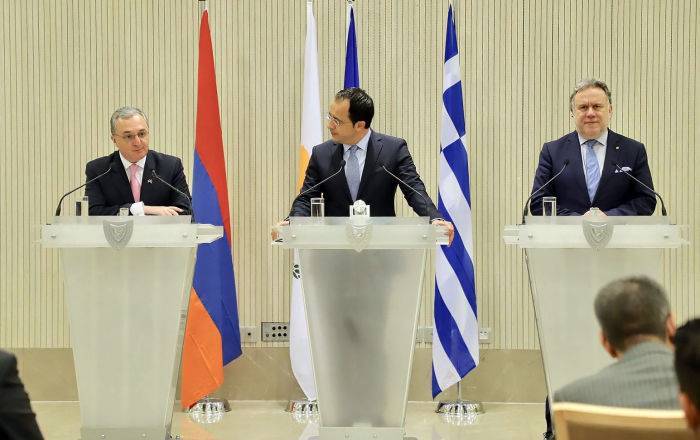 Первый саммит глав Армении, Кипра и Греции состоится в 2020 году - МИД