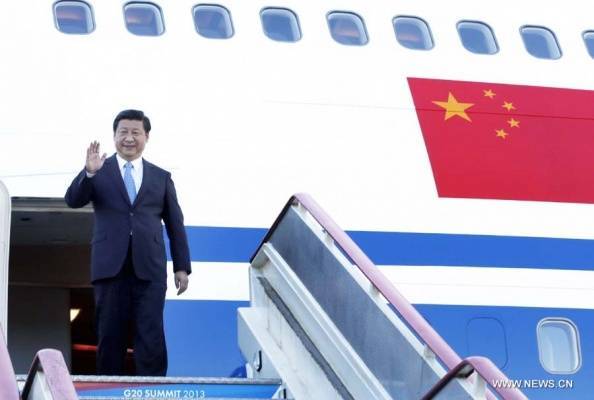 В Москву с госвизитом прилетел председатель КНР Си Цзиньпин