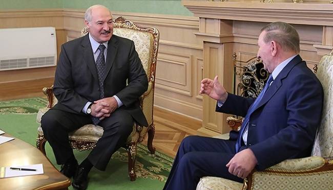 Лукашенко встретился с Кучмой