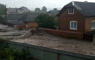 В Тернопольской области паводок затопил село