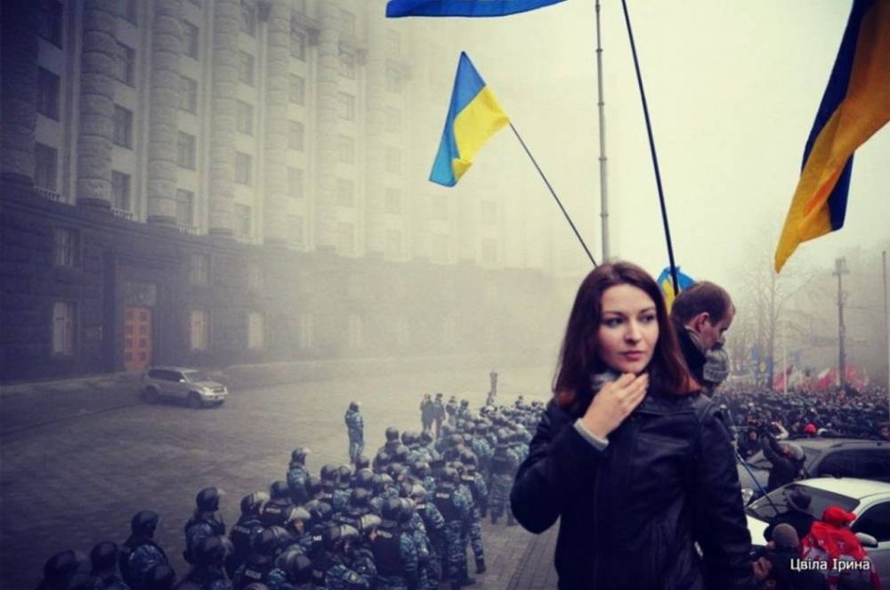 Украинское гражданское общество, оно такое. Поскреби «активиста», и непременно найдешь нациста