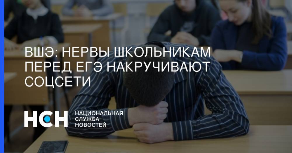 Валерия Касамара - ВШЭ: Нервы школьникам перед ЕГЭ накручивают соцсети - nsn.fm - Россия
