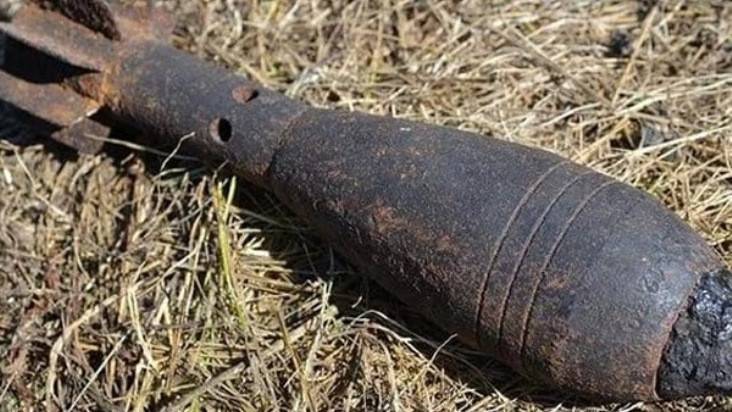 В Севском районе обнаружили мину и снаряд времён войны