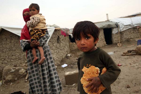ООН: В Афганистане 13 млн жителей испытывают нехватку продовольствия