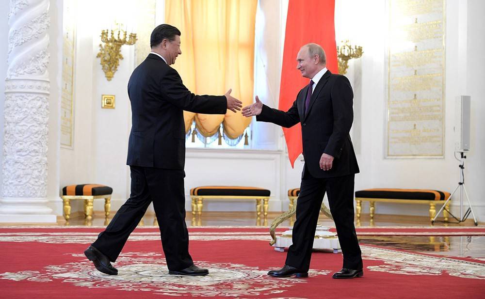 Путин рассказал о позициях России и Китая по мировым проблемам