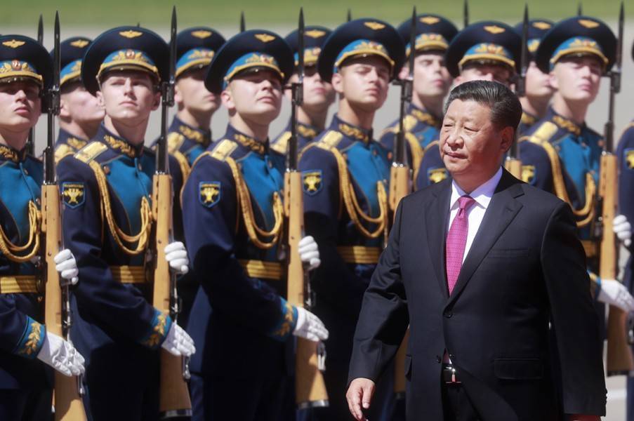 Си Цзиньпин прибыл в Москву с официальным визитом