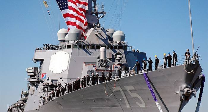 ВМС США перебросят в Средиземноморье эсминцы нового поколения