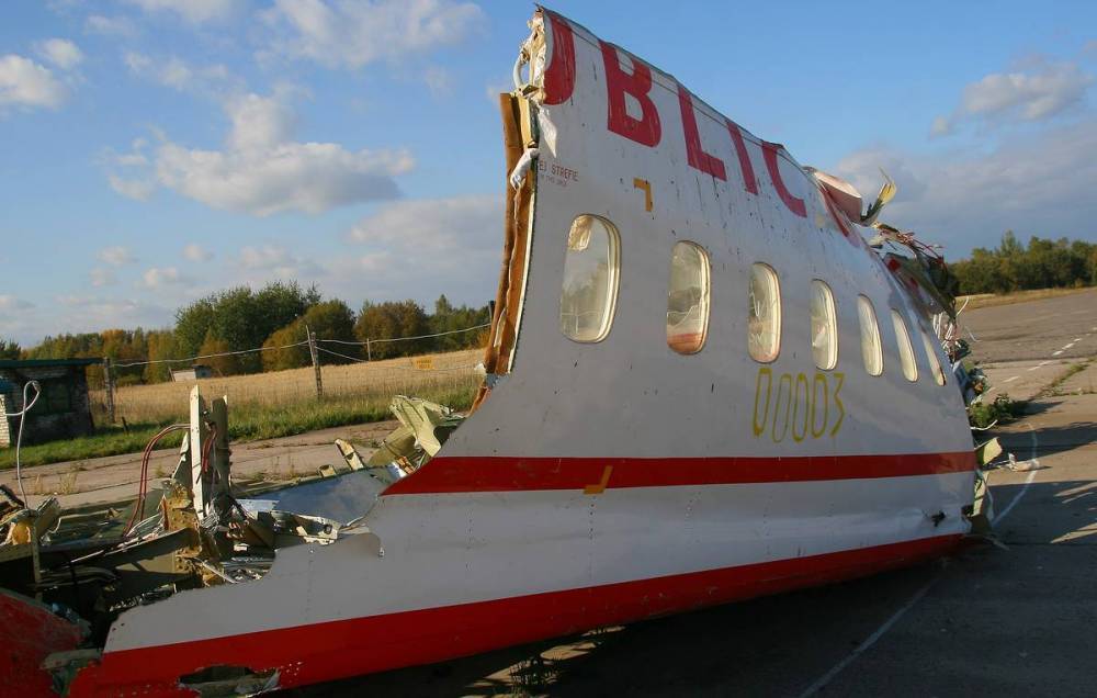 Результаты осмотра обломков упавшего лайнера Качиньского свидетельствуют об ошибке экипажа