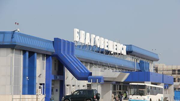 В Благовещенске на 15 часов задержали вылет рейса «Авроры» во Владивосток