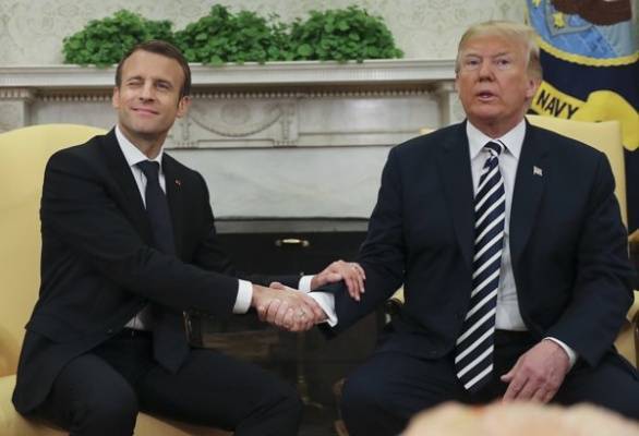 Трамп и Макрон встретятся в Нормандии с «осторожном сочетанием теплоты»