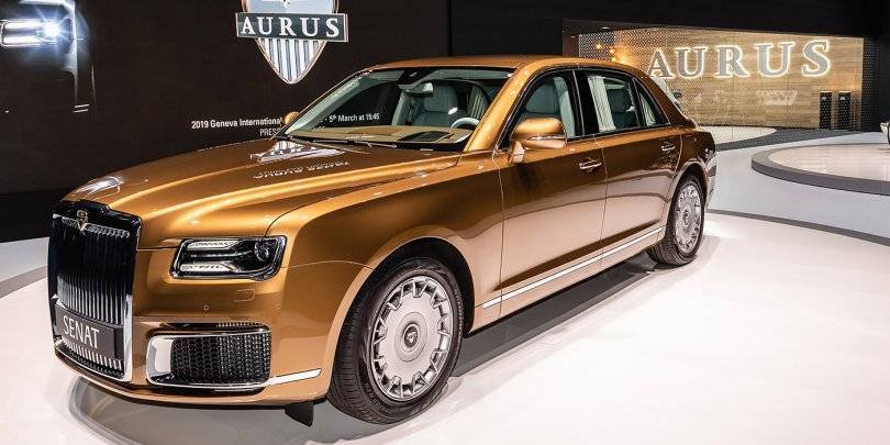 Цены на автомобили «Аурус» назовут в июне