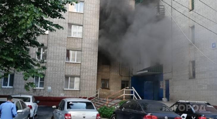 Стали известны причины пожара в чебоксарском общежитии, семь человек в больнице