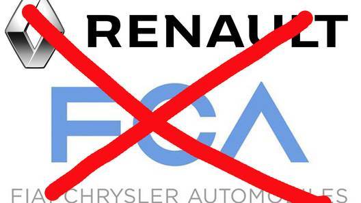 Fiat-Chrysler отказался от идеи слияния с Renault!