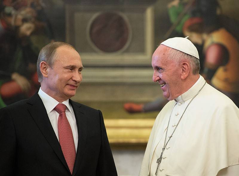 Папа Римский ждет Путина в Ватикане
