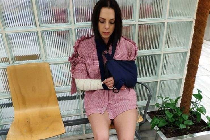 Племянница Софии Ротару сломала обе руки в Барселоне