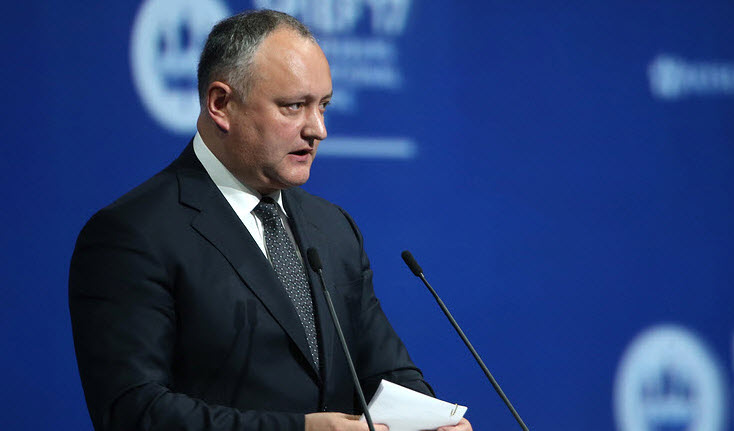 Президент Молдовы: не хочу, чтобы Запад использовал нас против России