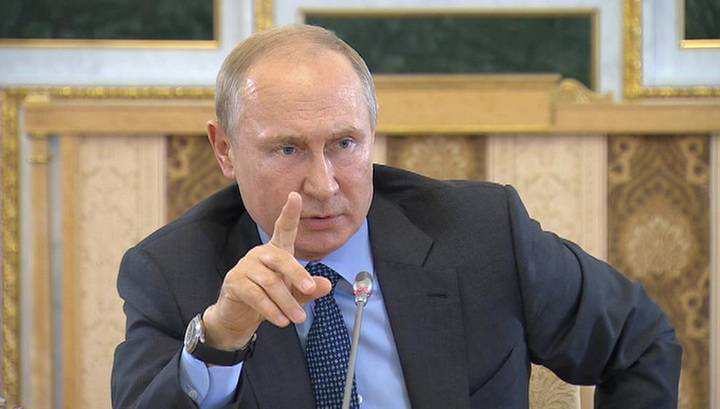 Путин призвал не выпускать "огненного змея" из бутылки