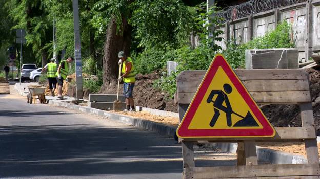В Воронеже начали большой ремонт тротуаров