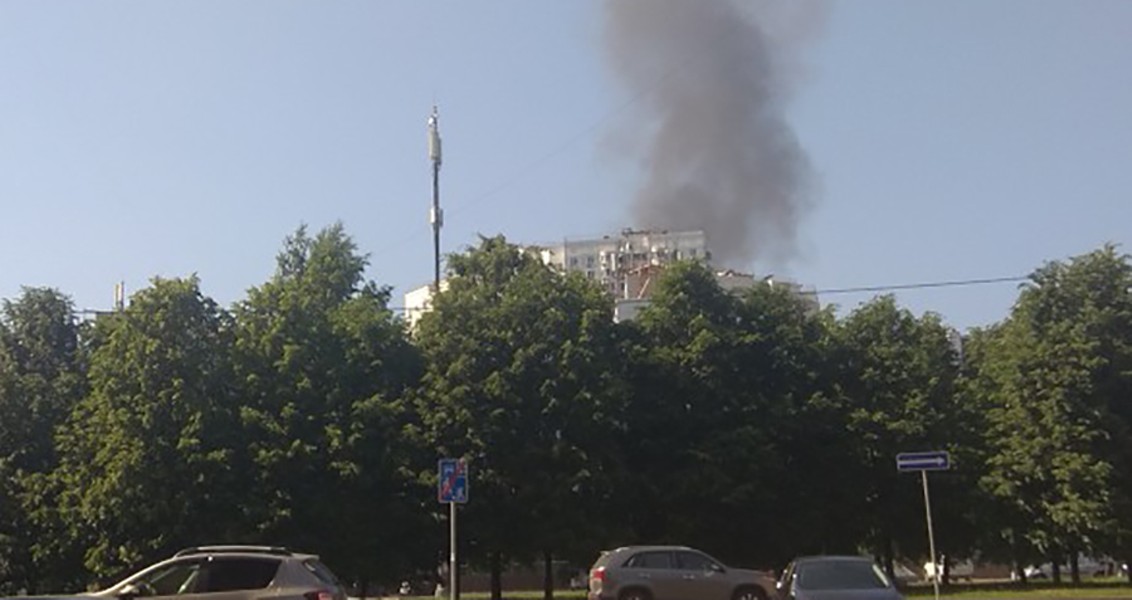 Пожар в складском комплексе на севере Москвы локализован
