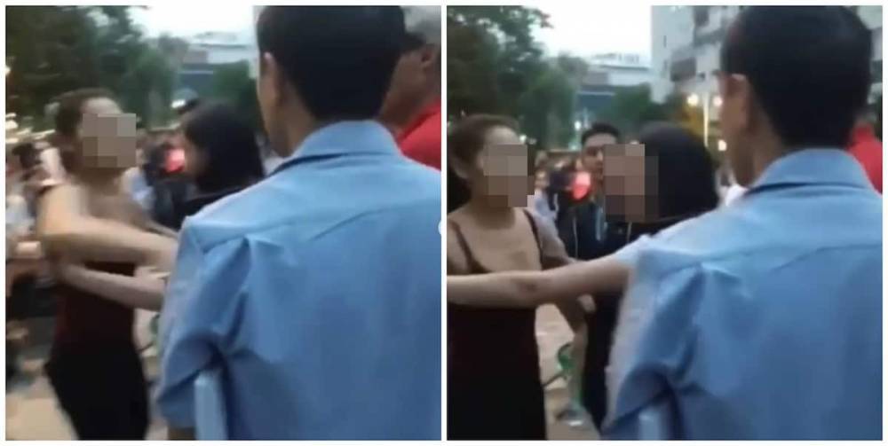 Видео потасовки девушек и полицейских на Арбате в Алматы опубликовали в Сети
