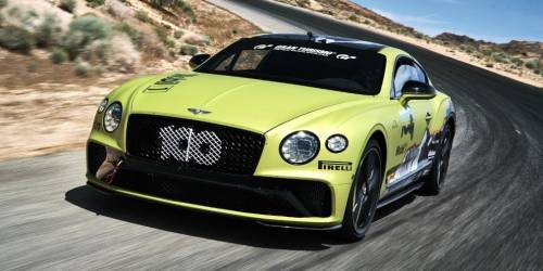 Bentley показал гоночный Continental GT для рекорда на горе Пайкс-Пик :: Autonews