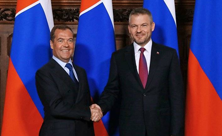 Пеллегрини у Медведева: россияне заверили премьера, что газ нам не перекроют (Aktuality, Словакия)