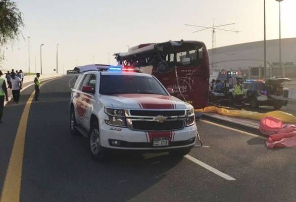 В ДТП с туристическим автобусом в Дубае погибли 17 человек