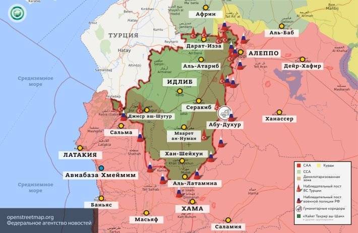Сирийские боевики объявили о начале новой крупной атаки на севере Хама