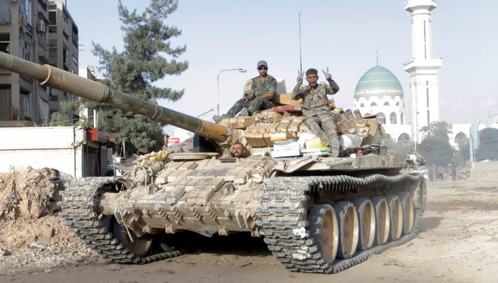 Бойцы сирийской армии отбили атаку террористов на вертолетную базу