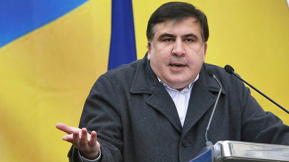 Саакашвили не захотел идти на выборы в составе партии Кличко
