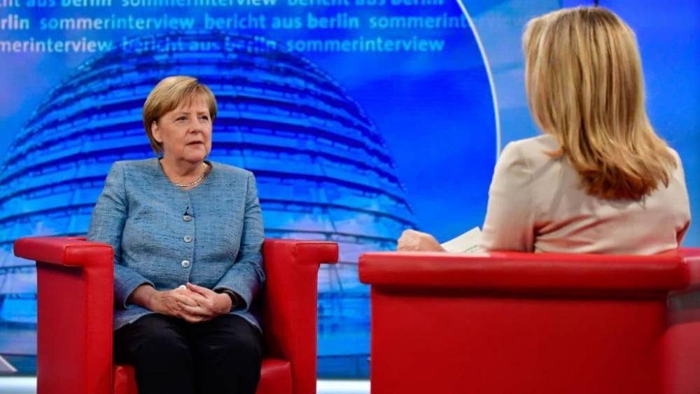 Ангела Меркель отказалась от традиционных летних интервью