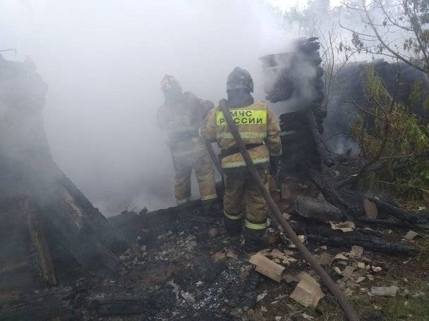 В Башкирии во время пожара обнаружили тела двух погибших
