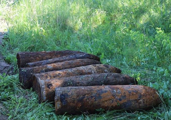 В Шиловском районе обнаружили восемь опасных боеприпасов