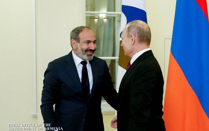 Путин и Пашинян не обсуждали на встрече карабахское урегулирование – Песков