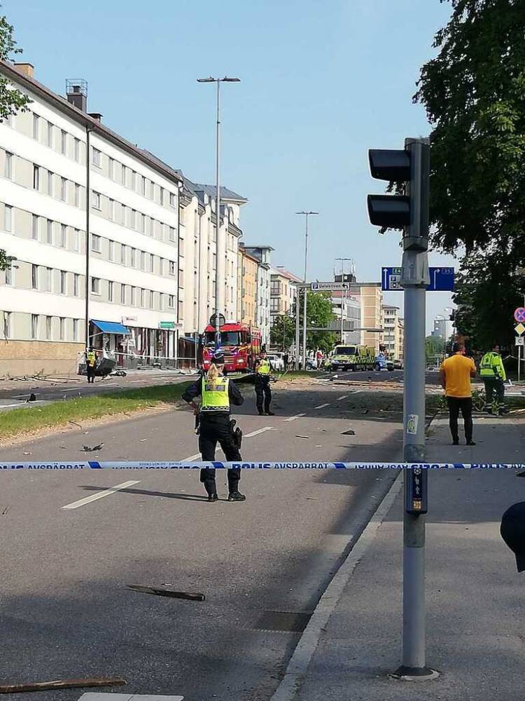 Взрыв в Швеции: есть пострадавшие