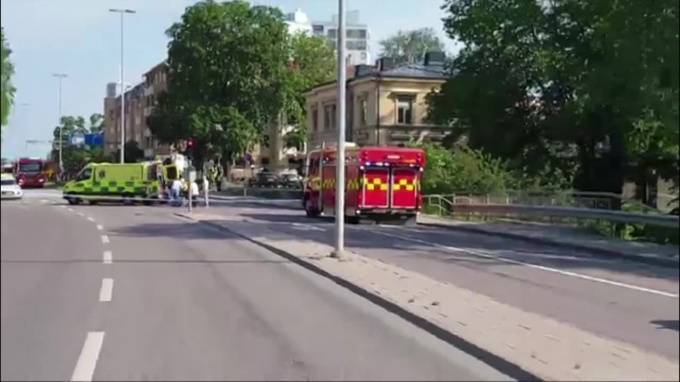 В центре шведского Линчёпинге прогремел мощный взрыв