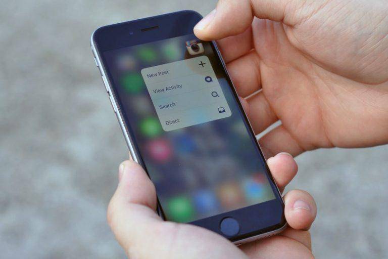 Новые iPhone от Apple могут лишиться 3D Touch
