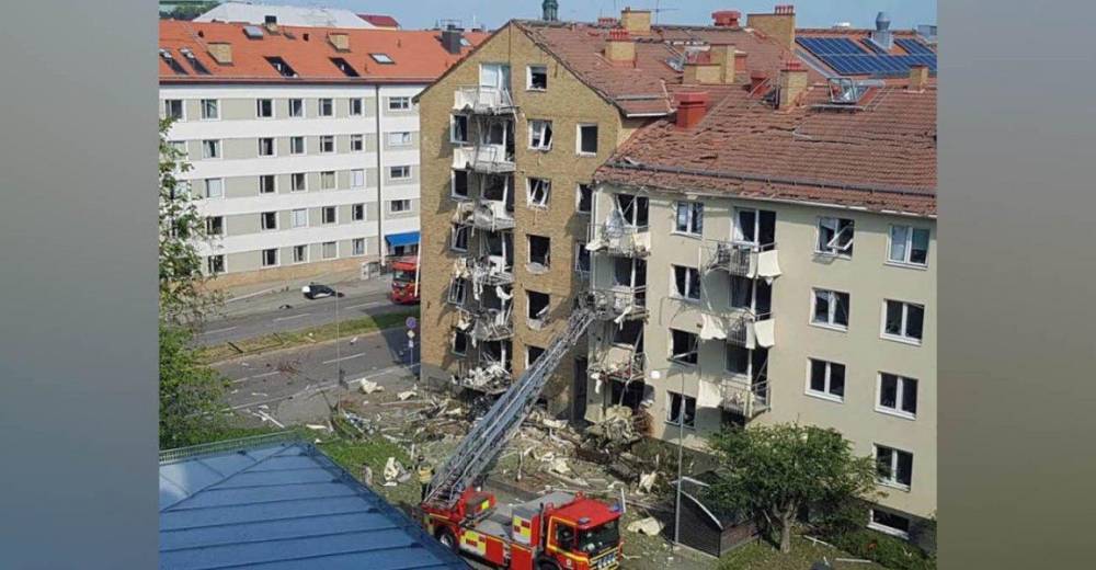 При взрыве в шведском Линчепинге пострадали 19 человек